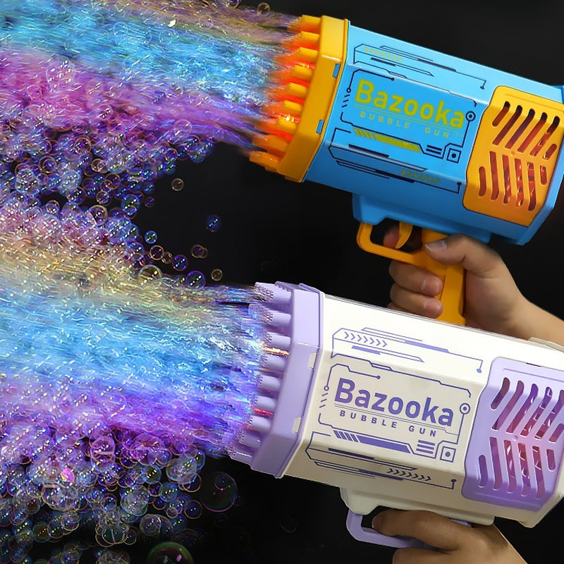 69 Holes Soap Bubbles Machine Gun